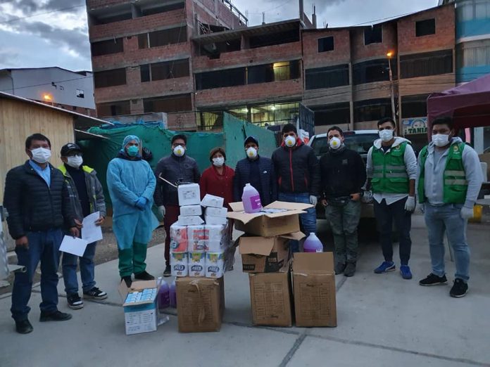 Challhuahuacho: personal de salud, la PNP y el Ejército recibieron kits de protección