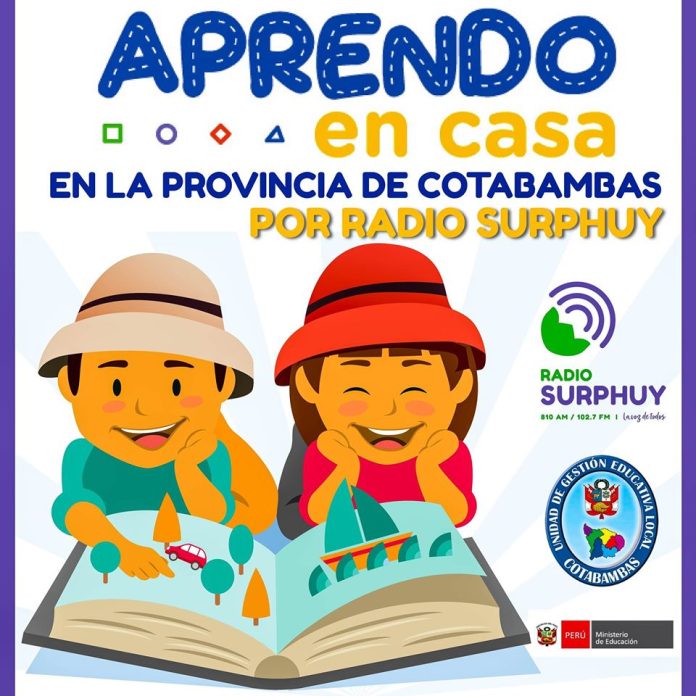 Programa educativo “Aprendo en Casa” es transmitido través de Radio Suphuy